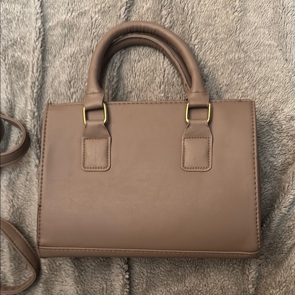 Bebe Brown Crossbody Bag with Gold Hardware - Picture 4 of 9